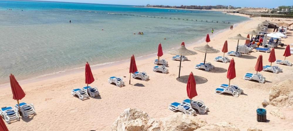 Fully Equipped Apartments Pool & Mountains View In Porto Sharm Resort Eksteriør bilde